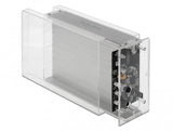 DeLOCK 42624 drevkabinet HDD/SSD kabinet Transparent 2.5/3.5"