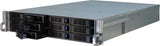 Inter-Tech IPC 2U-2412 Stativ Sort, Sølv