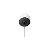 Google Nest Cam IP-sikkerhedskamera Indendørs & udendørs 1920 x 1080 pixel Væg