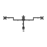 Hama 00220899 skærmbeslag og -stativer 68,6 cm (27") Skrivebord Sort
