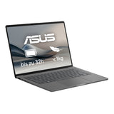 ASUS Zenbook A14 UX3407QA-QD496W Copilot+ PC Snapdragon X1-26-100 Laptop 35,6 cm (14") WUXGA 32 GB LPDDR5x-SDRAM 1 TB SSD Wi-Fi 6E (802.11ax) Windows 11 Home Tysk Grå