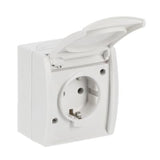 Busch-Jaeger 20 EW-54 stikkontakt CEE 7/3 Hvid