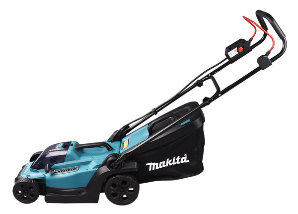 Makita DLM330RM plæneklipper Skubbe plæneklipper Batteri Sort, Blå