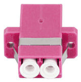 Lanberg FA-LCUP-MD41-0001-VT fiber adapter LC 1 stk Lilla, Hvid