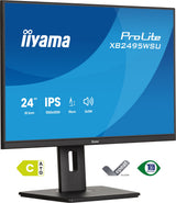 iiyama ProLite XB2495WSU-B1 computerskærm 61,2 cm (24.1") 1920 x 1200 pixel WUXGA LCD Sort