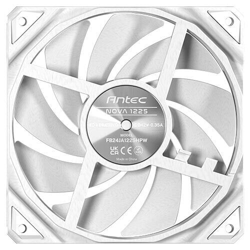 Antec Nova Computerkabinet Ventilator 12 cm Hvid 1 stk