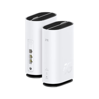 ZTE G5C trådløs router Gigabit Ethernet Dual-band (2,4 GHz / 5 GHz) 5G Hvid
