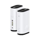 ZTE G5C trådløs router Gigabit Ethernet Dual-band (2,4 GHz / 5 GHz) 5G Hvid