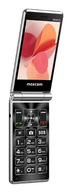 MaxCom Comfort MM835 8,89 cm (3.5") 100 g Sort Senior telefon