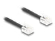 DeLOCK 90202 telefonkabel 2 m Sort