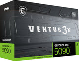 MSI VENTUS GEFORCE RTX 5090 32G 3X OC grafikkort NVIDIA 32 GB GDDR7