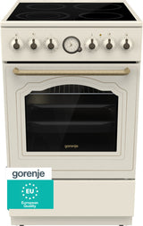 Gorenje GECS5B70CLI Fritstående komfur Elektrisk Keramisk Beige