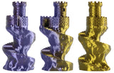 Spectrum Filaments 81405 3D print materiale Polymælkesyre (PLA), Silke Flerfarvet 1 kg
