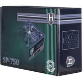 Inter-Tech HIPOWER SP-750 enhed til strømforsyning 750 W 20+4 pin ATX ATX Sort