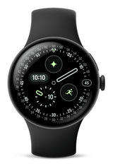 Google Pixel Watch 4 AMOLED 41 mm Digital Berøringsskærm 4G Sort Wi-Fi GPS (satellit)