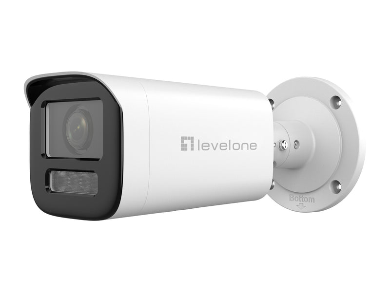 LevelOne FCS-5222 overvågningskamera Kugle (form) IP-sikkerhedskamera Indendørs & udendørs 1920 x 1080 pixel Væg