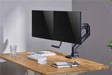 Goobay 74074 skærmbeslag og -stativer 81,3 cm (32") Skrivebord Sort