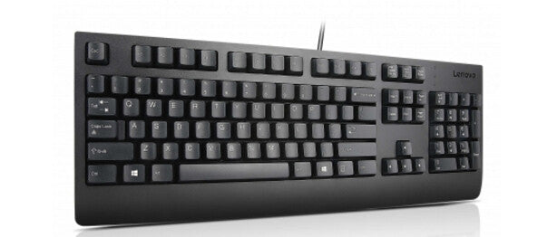Lenovo 4X30M86893 tastatur Universel USB QWERTZ Tysk Sort