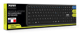 Port Designs 900903RNO tastatur Hjem Bluetooth Norsk Sort
