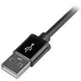 StarTech.com USBLT2MB Lightning kabel 2 m Sort