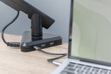 Digitus DA-90405 skærmbeslag og -stativer 81,3 cm (32") Skrivebord Sort