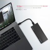 Axagon EEM2-GTR drevkabinet SSD kabinet Sort M.2