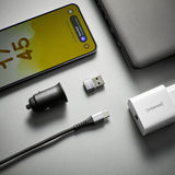 Intenso 7600013 kabel kønsskifter USB-C USB-A Anthracit