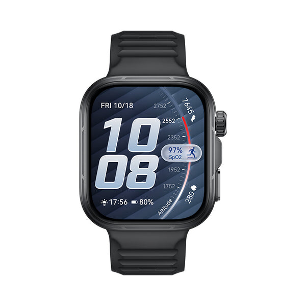 Huawei WATCH Fit 5 Pro 4,88 cm (1.92") AMOLED 44.5 mm Digital 480 x 408 pixel Berøringsskærm Sort GPS (satellit)