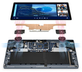 DELL Latitude 7350 Detachable Intel Core Ultra 7 164U Hybrid (2-i-1) 33 cm (13") Berøringsskærm 3K 16 GB LPDDR5x-SDRAM 512 GB SSD Wi-Fi 7 (802.11be) Windows 11 Pro Sort QWERTY Nordisk