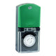 REV 0025710603 elektronisk tæller Sort, Grøn Daglig timer