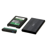i-tec Advance MYSAFEU312 drevkabinet HDD/SSD kabinet Sort 2.5"