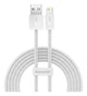 Baseus CALD000502 Lightning kabel 2 m Hvid