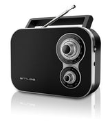 Muse M-051 R radio Bærbar Analog Sort