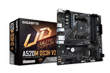 GIGABYTE A520M DS3H V2 bundkort Stik AM4 micro ATX