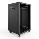 Digitus DN-48001 stativ 16U Fritstående reol Sort