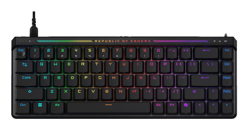ASUS ROG Falchion Ace HFX tastatur Spil USB Fransk Sort
