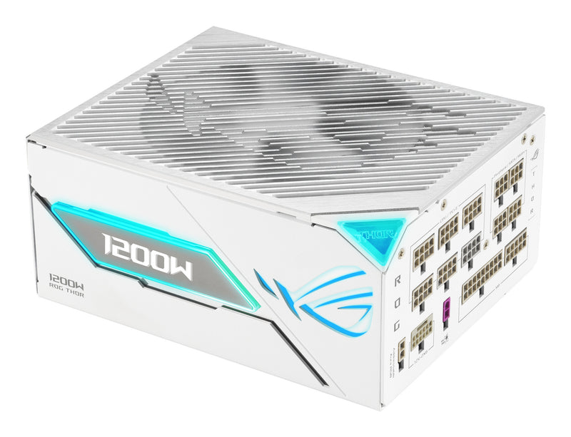 ASUS ROG -THOR-1200P3-WHITE-GAMING-E enhed til strømforsyning 1200 W 24-pin ATX ATX Hvid