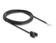 DeLOCK 91870 fotoelektrisk sensor Sort Polykarbonat (PC), Acrylonitrilbutadienstyren