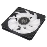 Silverstone Air Slimmer 120 Computerkabinet, Processor Luftkøler 12 cm Sort, Transparent 1 stk