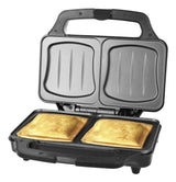 Emerio ST-109562.17 sandwichtoaster 900 W Sort, Sølv