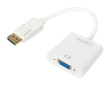 2Direct CV0059B videokabel adapter 0,15 m DisplayPort VGA (D-Sub) Hvid