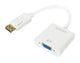 2Direct CV0059B videokabel adapter 0,15 m DisplayPort VGA (D-Sub) Hvid