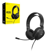 Corsair HS35 v2 Headset Ledningsført Spil Kulfiber