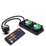 Inca ISS-02XN Computerkølesystem Computerkabinet Væskekølingssæt 12 cm Sort