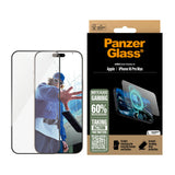 PanzerGlass ® Gaming Skærmbeskyttelse iPhone 16 Pro Max | Ultra-Wide Fit