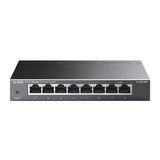 TP-Link TL-SG108S(UN) netværksswitch Ikke administreret Gigabit Ethernet (10/100/1000) Desktop Sort