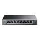 TP-Link TL-SG108S(UN) netværksswitch Ikke administreret Gigabit Ethernet (10/100/1000) Desktop Sort