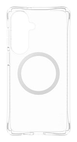 PanzerGlass CARE™ by ® Samba Case Transparant m. Hvid Qi Samsung Galaxy S26+