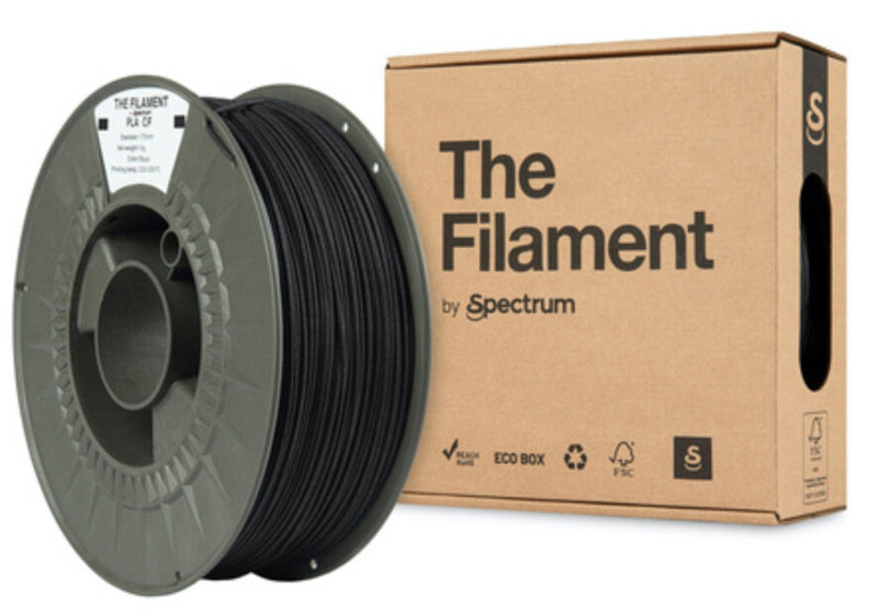 Spectrum Filaments TF-24094 3D print materiale Polymælkesyre-kulfiber (PLA-CF) Rød 1 kg