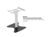 Multibrackets 6252 skærmbeslag til skiltning 139,7 cm (55") Sort